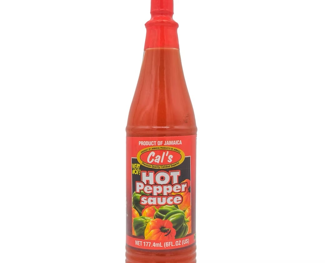 Cal's Hot Pepper Sauce 6oz, 3 Pack